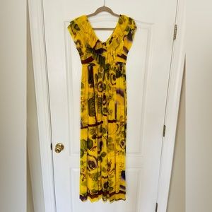 NWOT Vintage Jean Paul Gaultier Soleil Maxi Dress